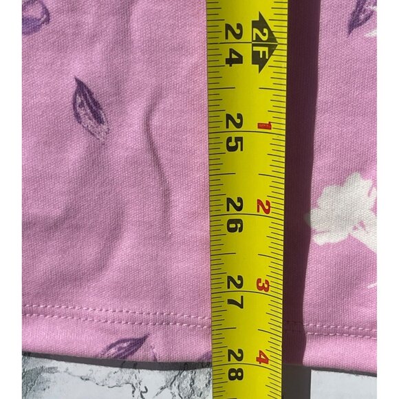 Style & Co Womens Floral Print Short Sleeve Tee 2X Millie Pink Made In Indonesia - Picture 4 of 8